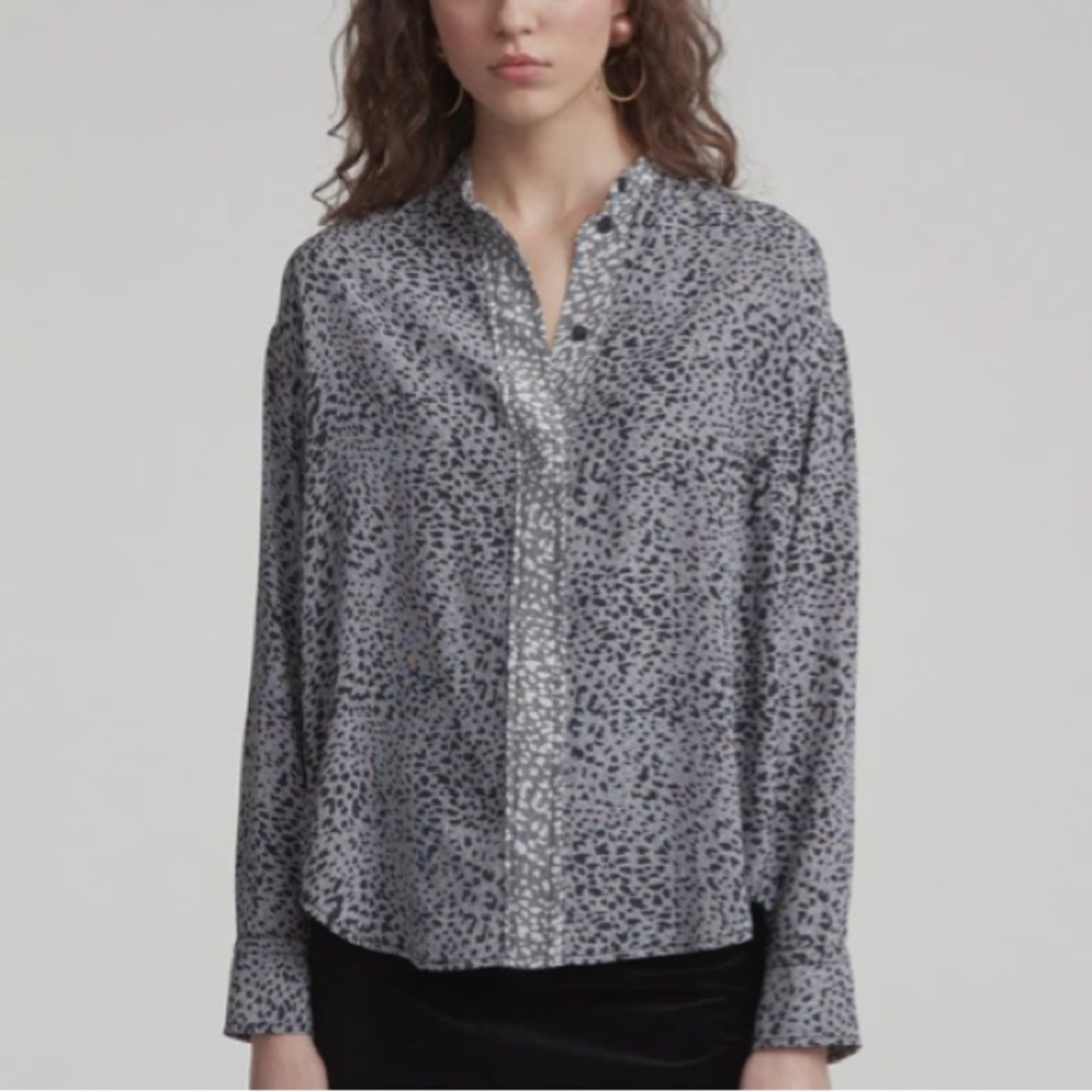 Rag & Bone Christie Blouse Silk
